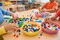 Mini Craft Pom Poms 1/2" Assorted Colors – 100 Pack for Kids Art, School Projects & DIY Crafts